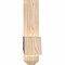 Ekena Millwork Eugene Smooth Timber Gable Bracket, Douglas Fir, 48"W x 12"H x 3 1/2"D x 3 1/2"F, 6/12 Pitch GBW048X12X0404EUG00SDF - alternate 5